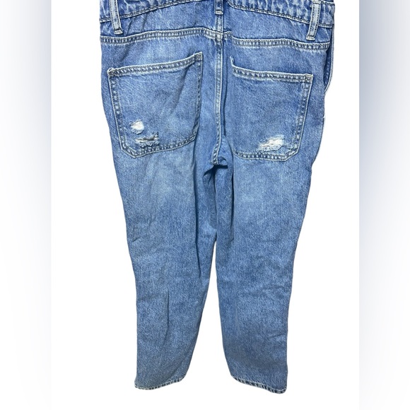 90’s Distressed Overalls XS Denim - Picture 10 of 12